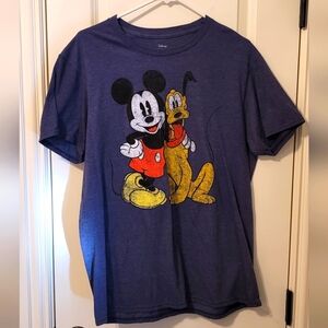 Disney Men's Mickey Mouse Shirt Large